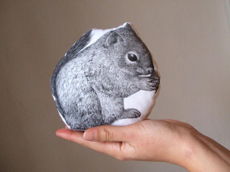 Squirrel soft toy cuddly chipmunk plush woodland forest Etsy