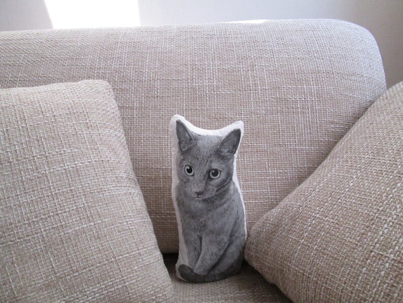 Cat Plushie Soft Stuffed Animal Pet Cuddly Toy Realistic Hand - Etsy