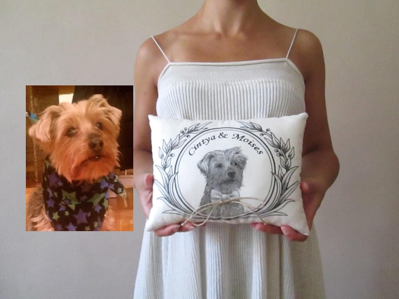 Pet Wedding Ring Pillow Alternative Ideas for Pets Etsy
