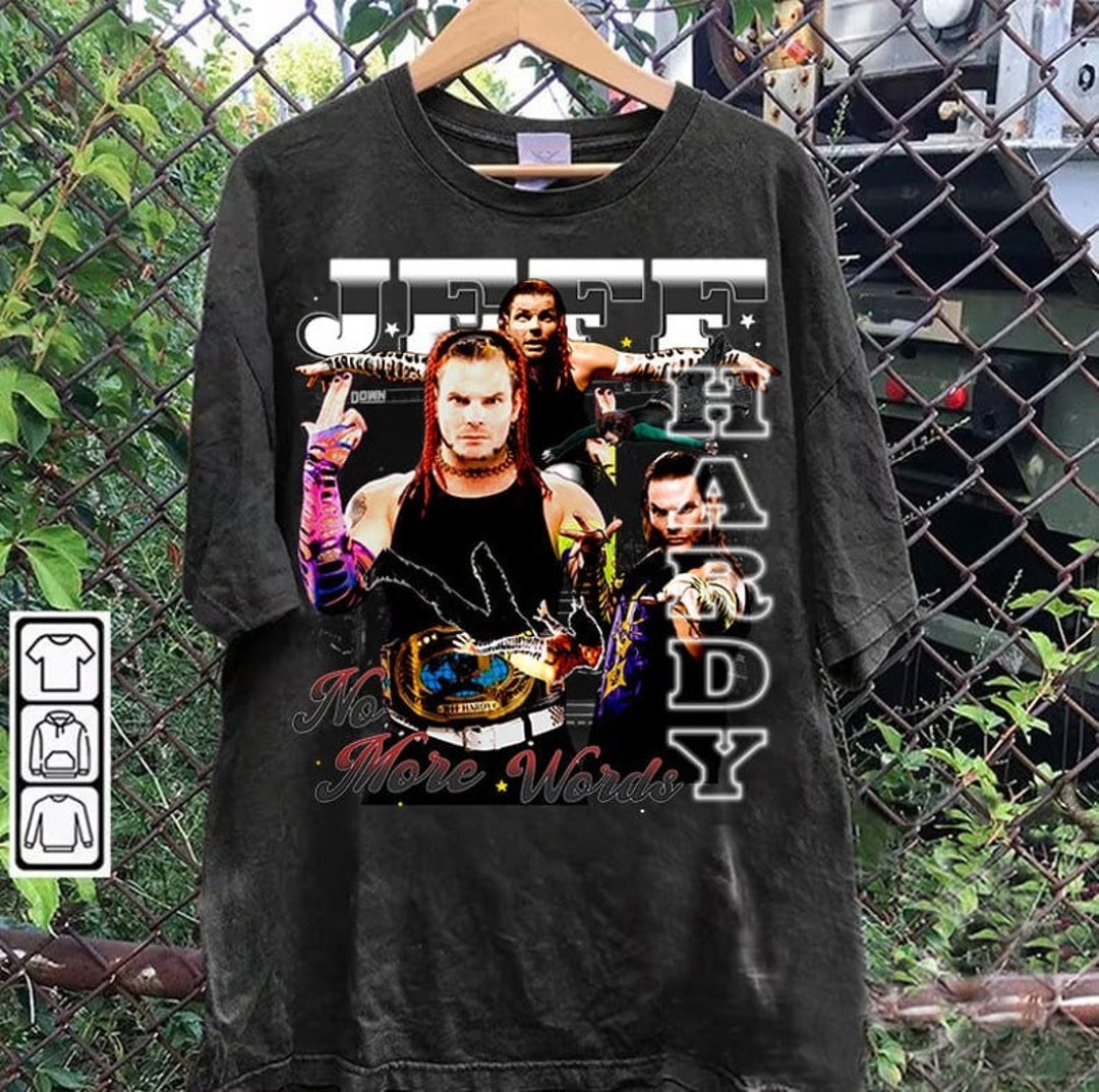Jeff Hardy Shirt,jeff Hardy Vintage T-shirt, Bootleg Shirt,professional ...