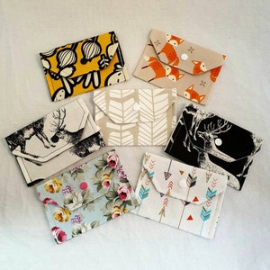 Mini Wallets - Cards, Cash, Jewellery, Makeup, Ear Buds/Plugs