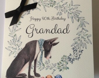 personalised birthday card dad husband grandad brother etsy