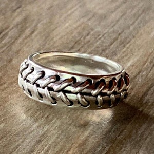 Baseball Ringf or Sports Lovers, Fans, Players, Coach, Softball Moms,  Mother&#39;s Day, Fathers Day Birthday, Christmas Gift