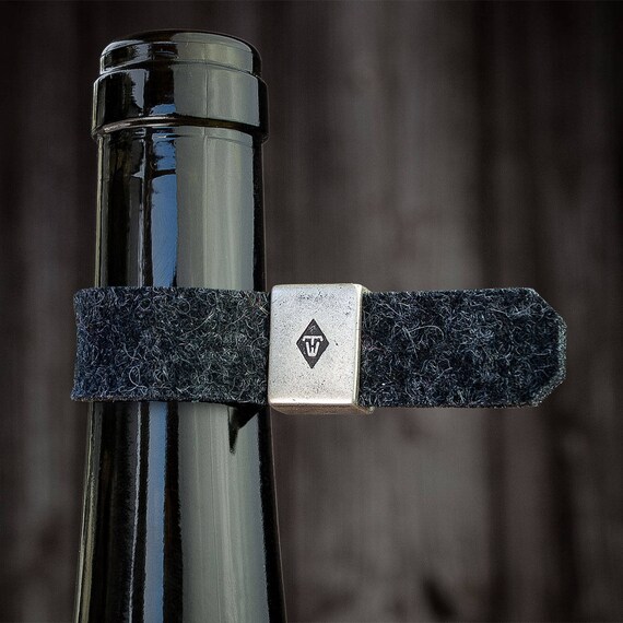 Wine lover drinker small gift wine collar bottle drip stop Etsy