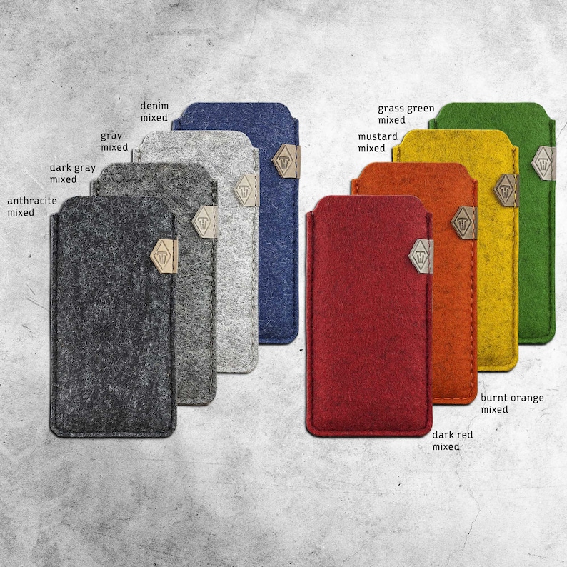 classic iPhone sleeve felt, slim-fit for Apple image 5