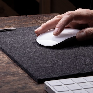 Filz Mousepad | schöner arbeiten am Schreibtisch | komfortable Größe