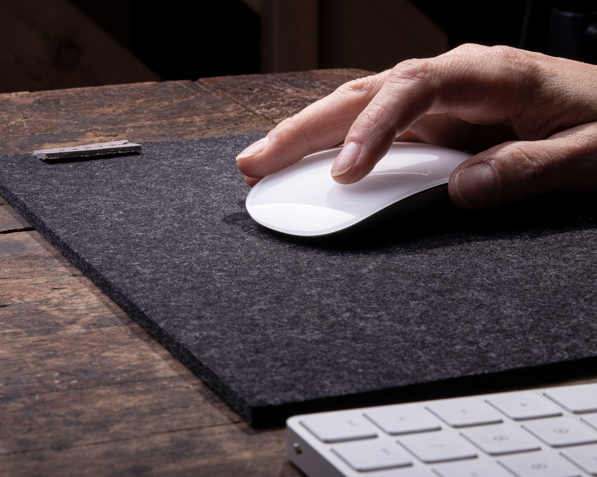 desktop pad felt custom size - werktat