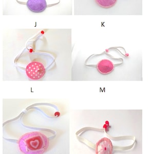 Custom eye patch for cats and dogs 100 % cotton/ No Felt
