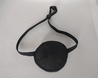 Custom eye patch for CATS / All black  100 % cotton/ No Felt