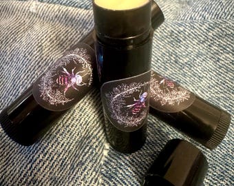 Bienenwachs & Talg Lippenbalsam | Einfache Bauernhof-Hergestellte Chapstick | Keine Chemikalien
