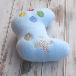 Nerdy Baby, Geek, Game Controller, Geeky, New Baby Gift, Fleece, Stuffed Toy, image 3