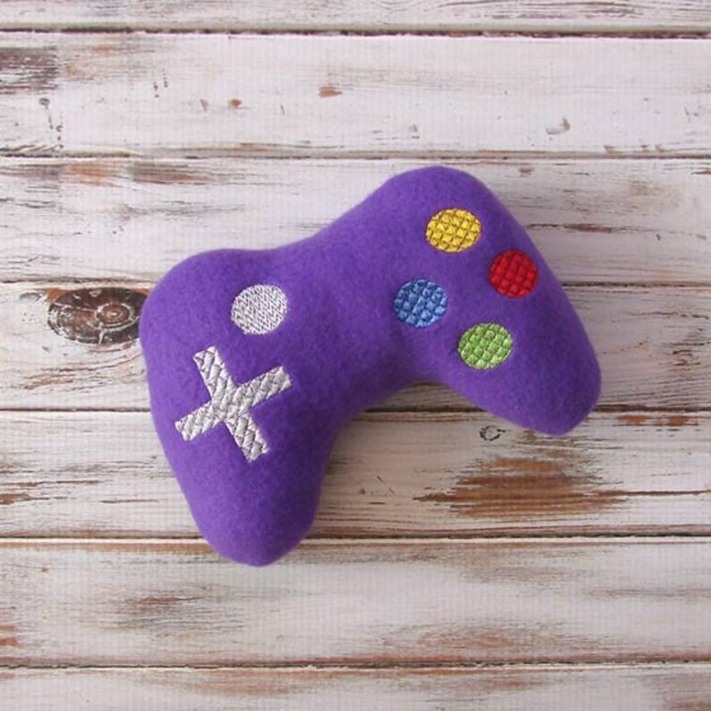 Video Game Baby Toy Controller Soft Plush Toy for Pretend Etsy