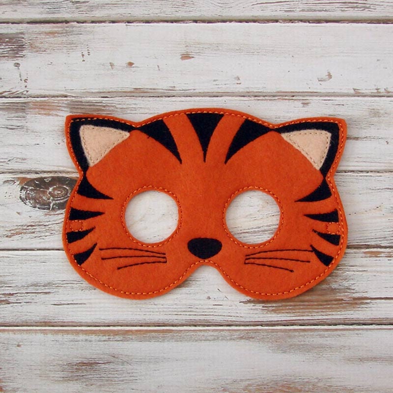 Tiger Mask Felt Kids Mask Jungle Costume Animal Mask - Etsy Tiger Mask Felt Kids Mask Jungle Costume Animal Mask - Etsy