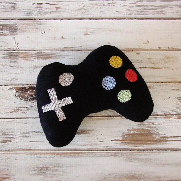 Geeky Baby Gift, Future Gamer, Plush Baby Toy, Game Controller, Pretend Toy