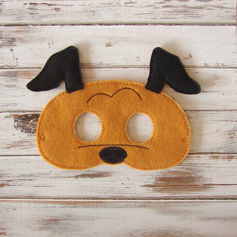Cartoon Dog Mask Animal Mask Felt Dress up Halloween | Etsy