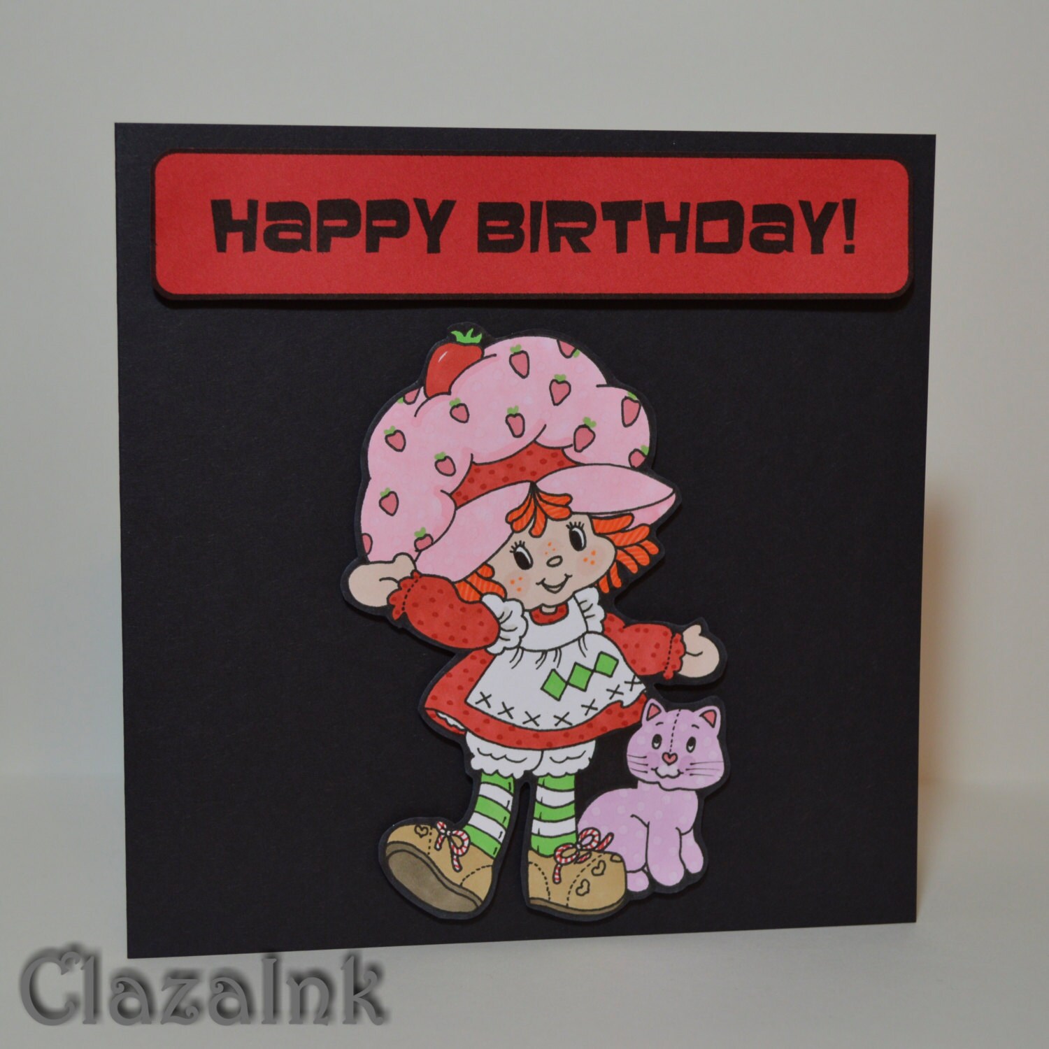 strawberry shortcake cards