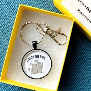 Aufzug Keychain - Hand gezeichnet Keychain