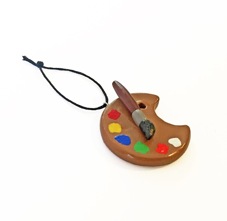 Artist Palette Ornament Artist Gift Christmas Ornament Etsy