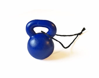 Kettlebell Ornament - Christmas Ornament - Fitness Decoration - Fitness Ornament - Personal Trainer Gift - Weightlifting Ornament