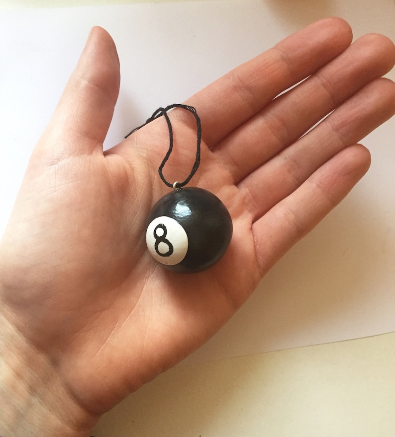 Eight Ball Ornament Pool Ornament Billiards Ornament Etsy