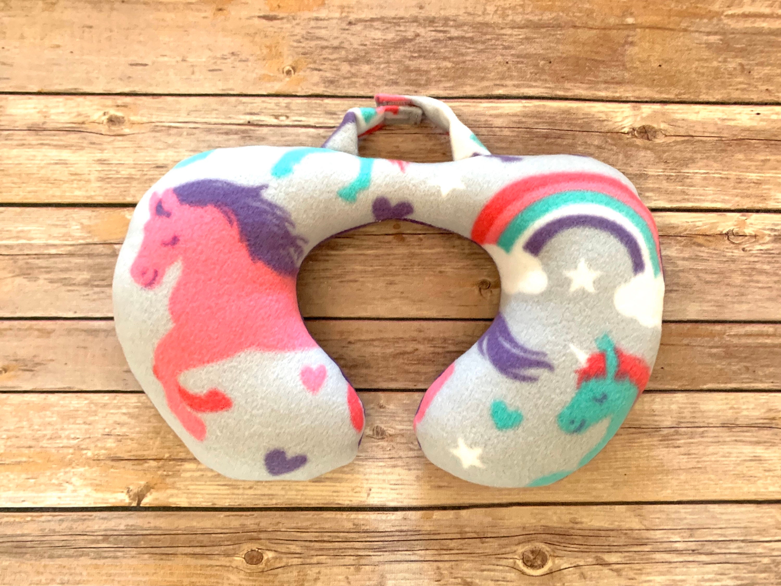 unicorn travel neck pillow