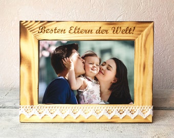 Bilderrahmen Natur mit persönlicher Gravur