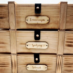 Aufbewahrungsbox mit Deckel / Aufbewahrungsbox Kinder / Erinnerungskiste personalisiert / Holzkiste Vintage / Aufbewahrungsbox Fotos Bild 3