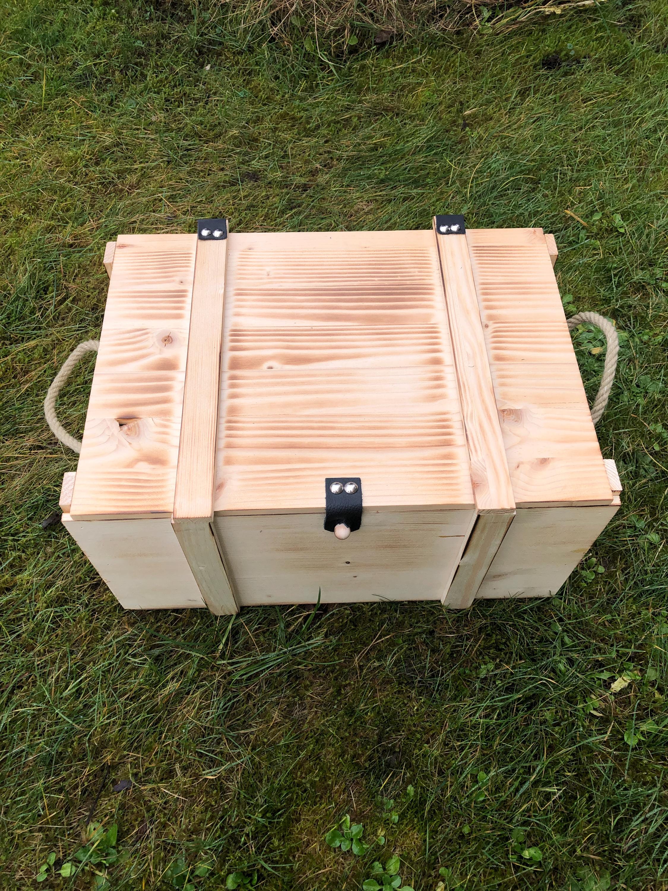 Stapelbare holzkiste