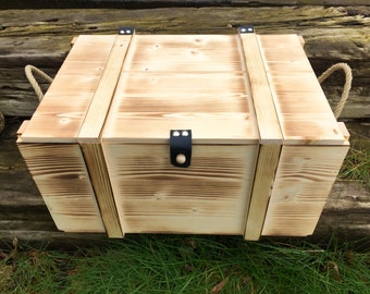 Middle storage box / wooden memory box / storage box / memory box / wooden box / wine box / gift box / wooden chest