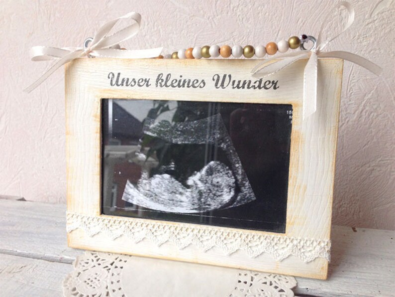 Personalized picture frame with personalized text / Wooden frame engraved with desired text / Photo frame personalized and engraved image 2