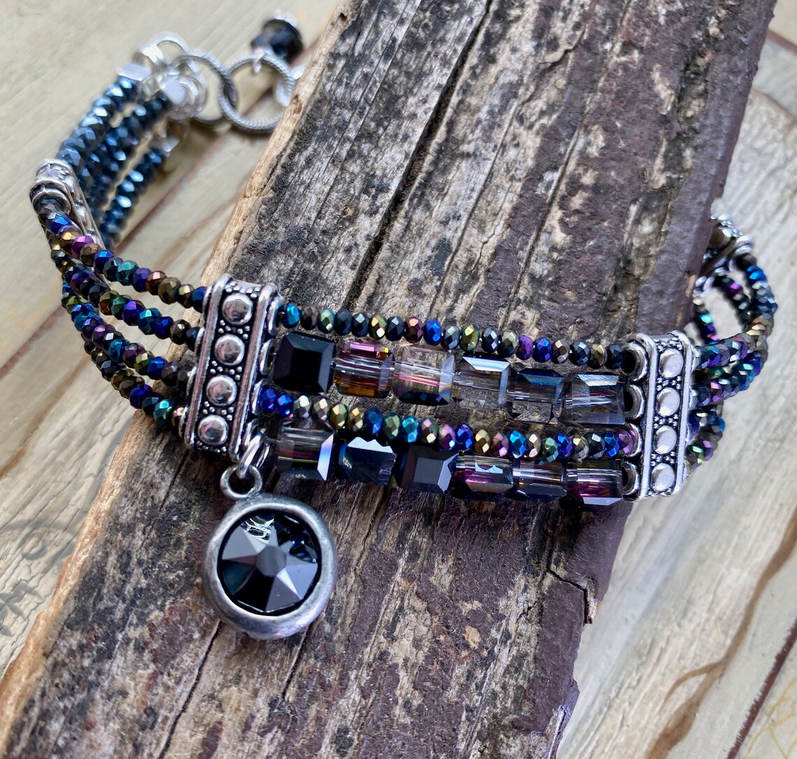 Bracelet spinel bracelet cz bracelet cuff bracelet quartz | Etsy