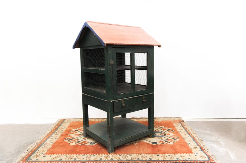Painted Chicken Coop