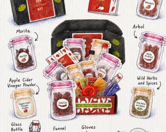 Stuck on a gift? Problem solved: Grab them a Hot Sauce Kit with memories that last.