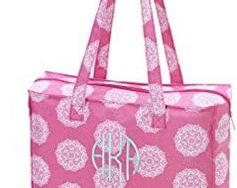 Monogram Tote Bag PERFECT for all occasions from www.initiallyyoursandmore.com