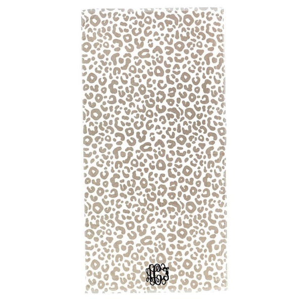 Leopard Towel Etsy