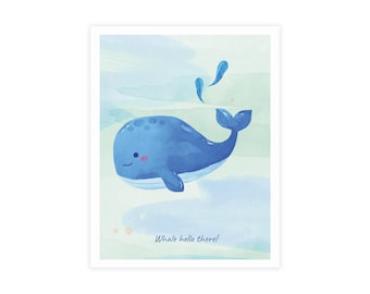 The Ocean Whale Collection: Premium Illustrated Postcard Set (10-Pack)