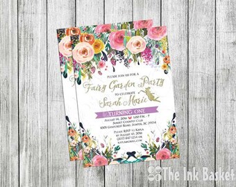 fairy invitations etsy fairy party invitations