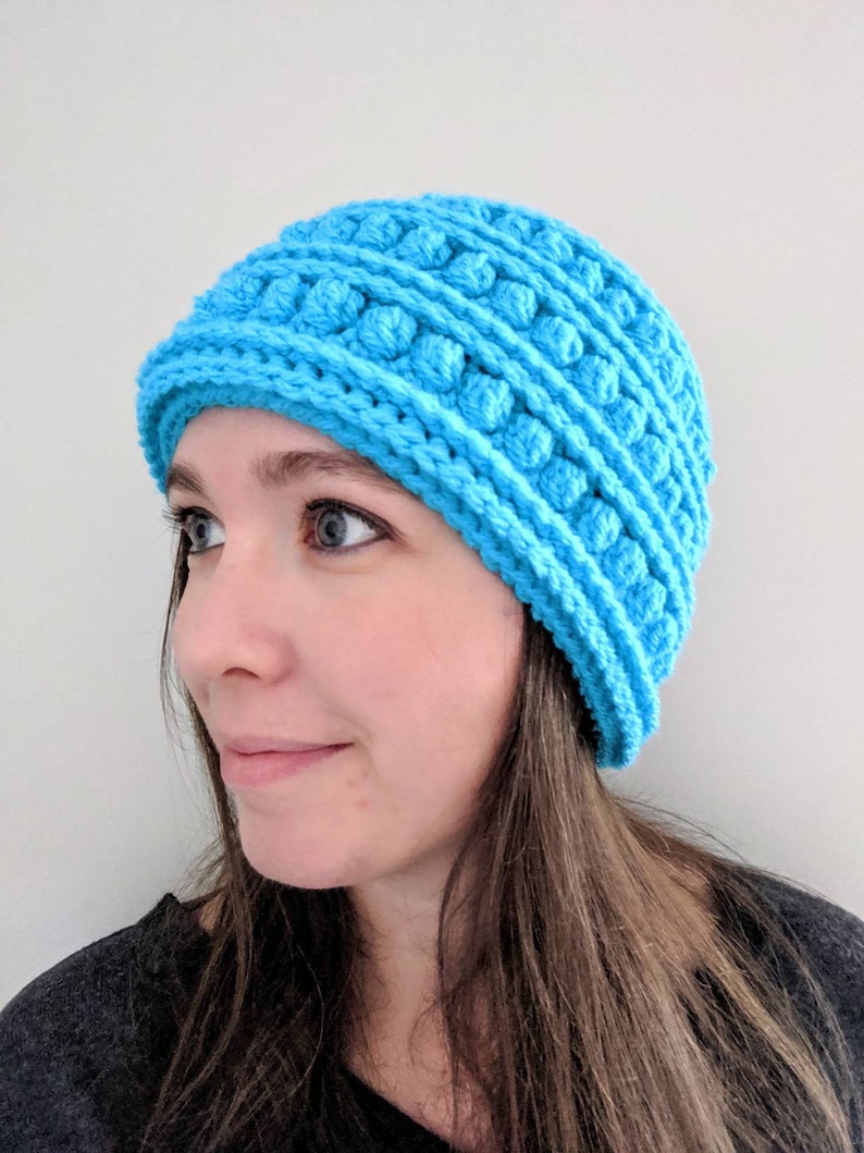 The Topdown Bert Crochet Hat Pattern PDF ONLY Etsy