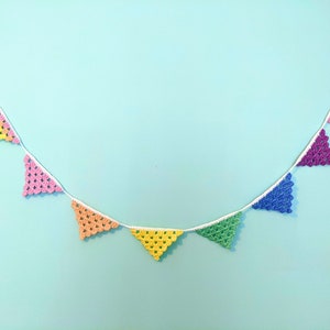 Sprinkles Bunting Crochet Pattern - PDF Pattern ONLY