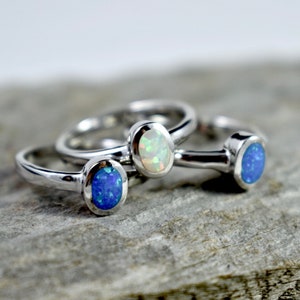 Darling Miss Opal Ring // Sterling Silver Ring // Statement Ring // Sterling Silver // Village Silversmith