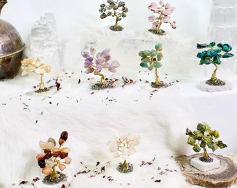 Citrine Tree Etsy - gemstone trees metaphysical crystal amethyst pyrite citrine carnelian rose quartz rhodonite village silversmith