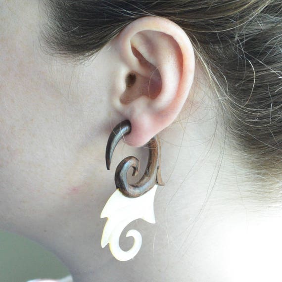 Gauge style earrings online