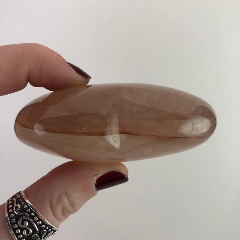 Hematoid Quartz Heart Hematoid Quartz Hematite Metaphysical Stone Mineral Specimen Village Silversmith