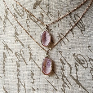 ONE Best Friend Tabasco Geode Necklaces