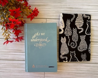 Book Cover ~ As We Understood ~ Al-Anon Reader ~ Cats Silhouette