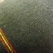 60" black wool gabardine
