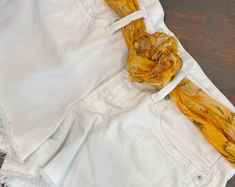 Versatile Chiffon Scarf | Lightweight Neck Scarf, belt, headband, purse - Everyday Style | MAYIL 960