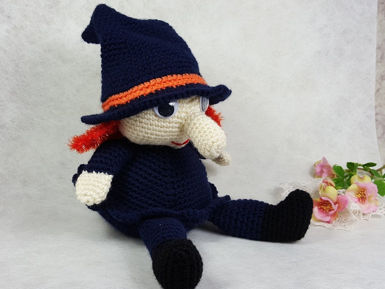 Crochet pattern for a witch as PDF image 4