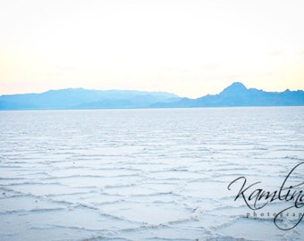 Sunset on the Salt Flats - Digital Photography download