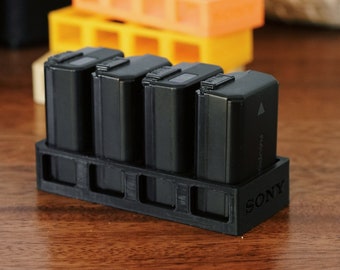 Supporto/organizzatore per batteria Sony Alpha (NP-FW50)